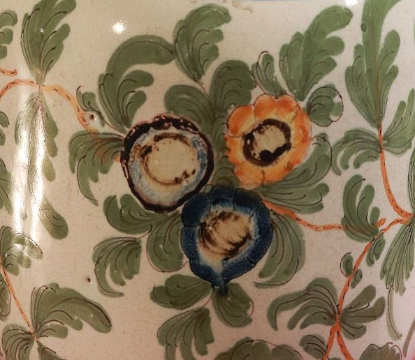Detail Albarello Pesaro Fabbrica di Ignazio Callegari um 1750