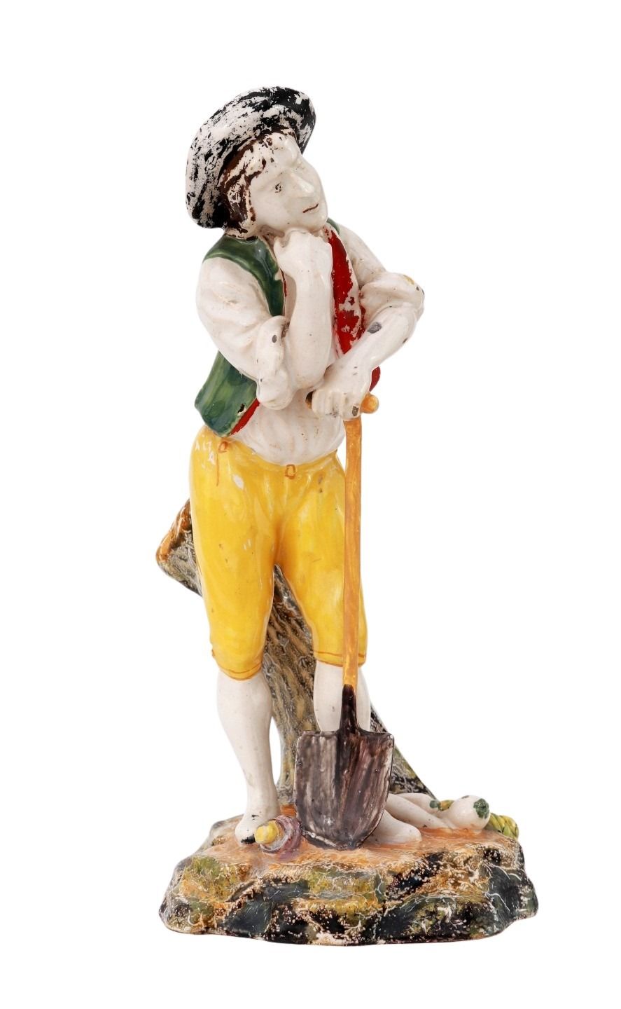 crailsheim-faience-gardener-figure-18th-century