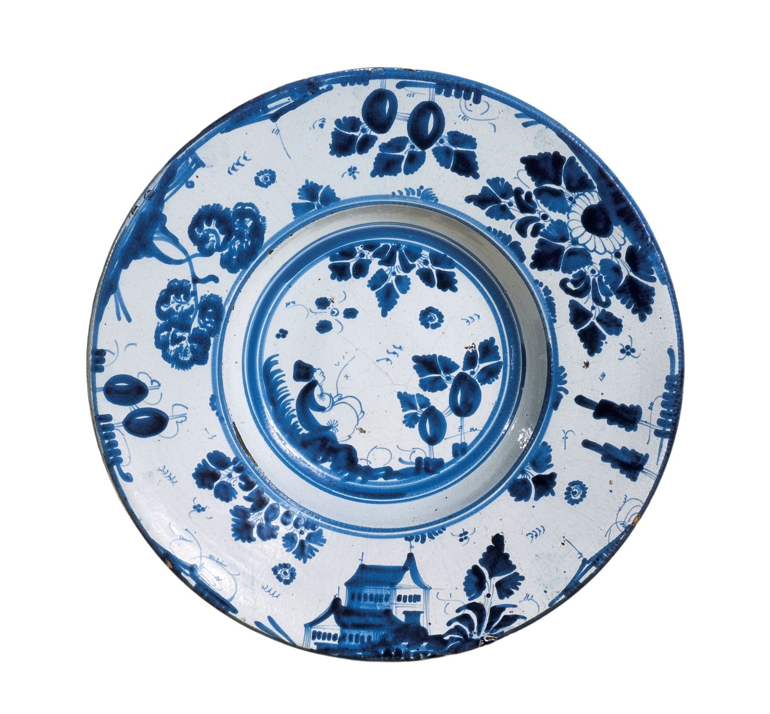 17th-century-haban-faience-dish-blue-white
