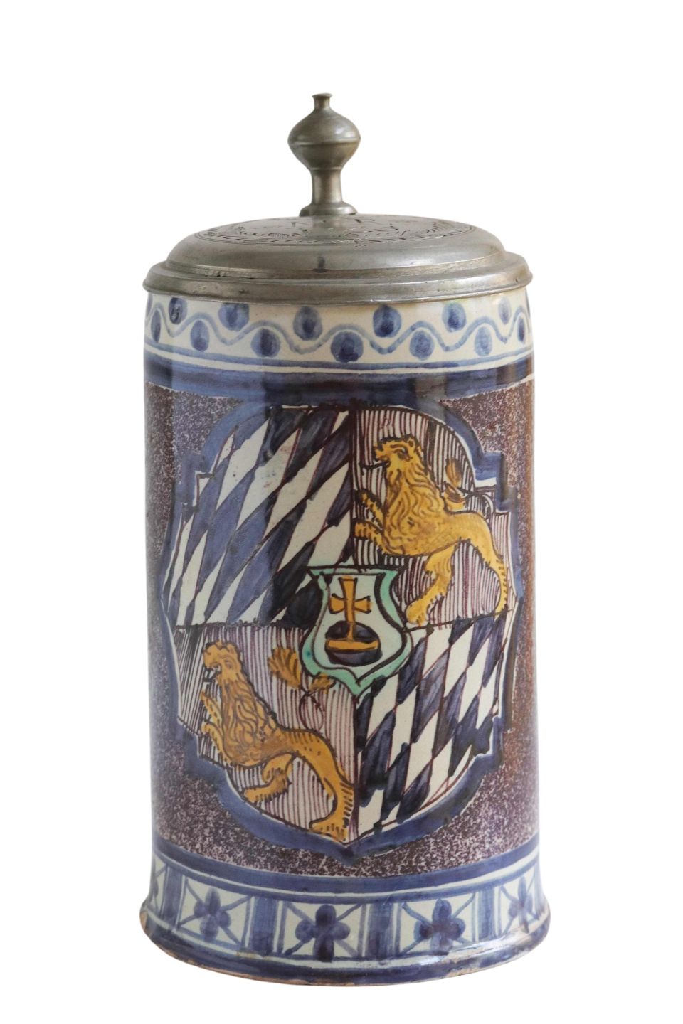 salzburg-fayence-krug-wappen-kurbayern-1780