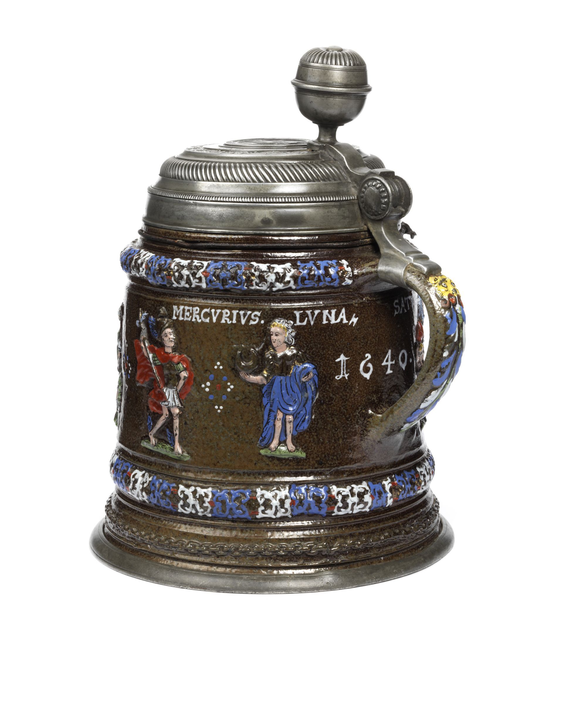 creussen-stoneware-tankard-planets-dated-1640