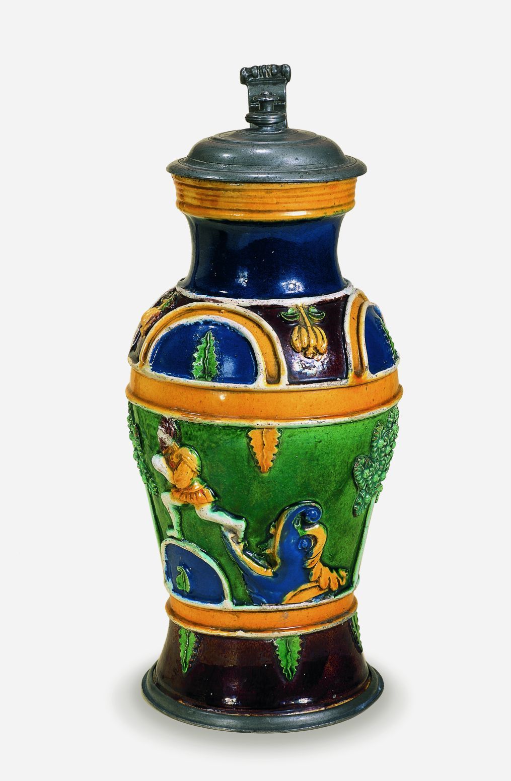 nuremberg-hafnerware-jug-preuning-workshop-16th-century