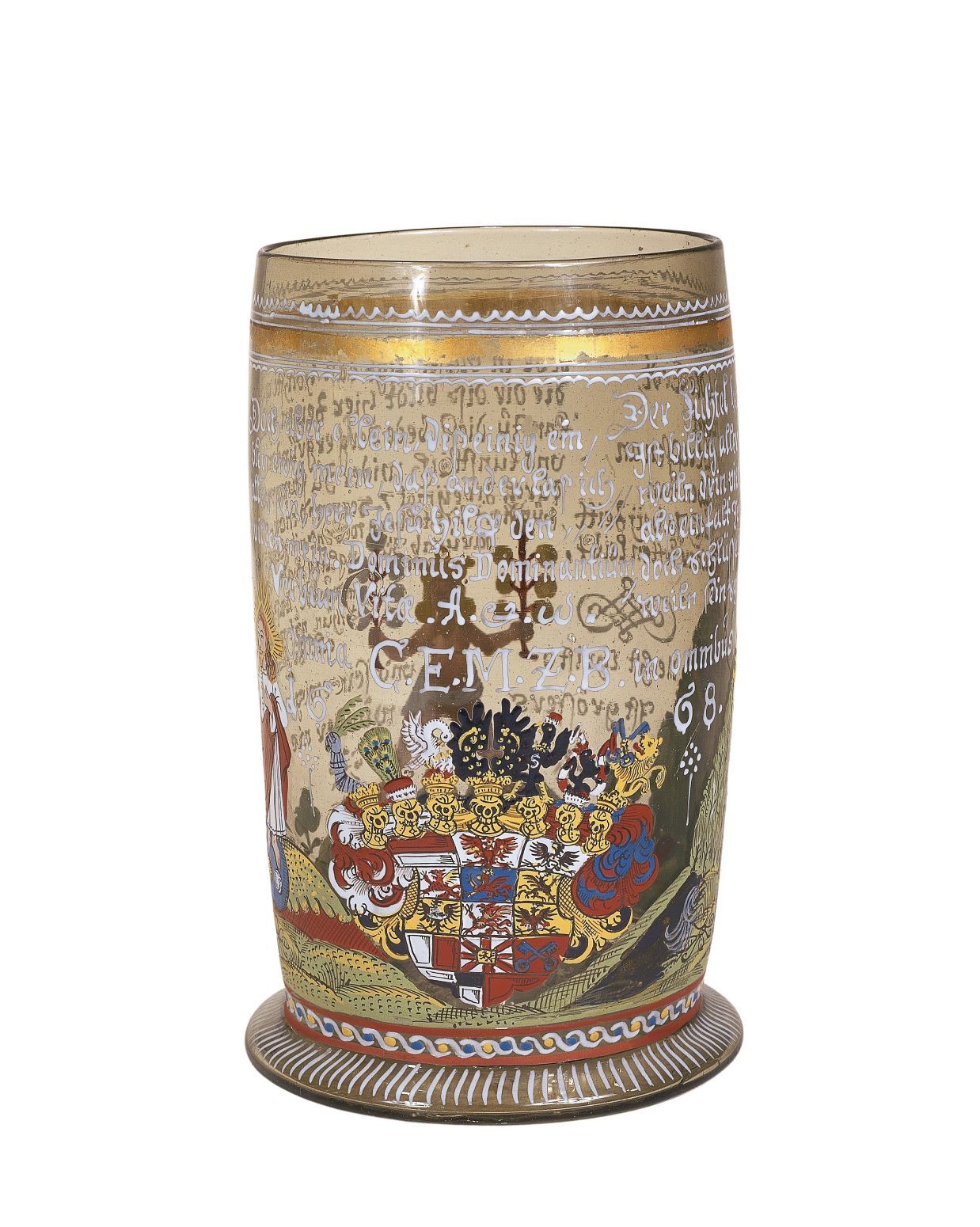 fraenkischer-fichtelgebirge-glas-humpen-emailfarben-1668-datiert