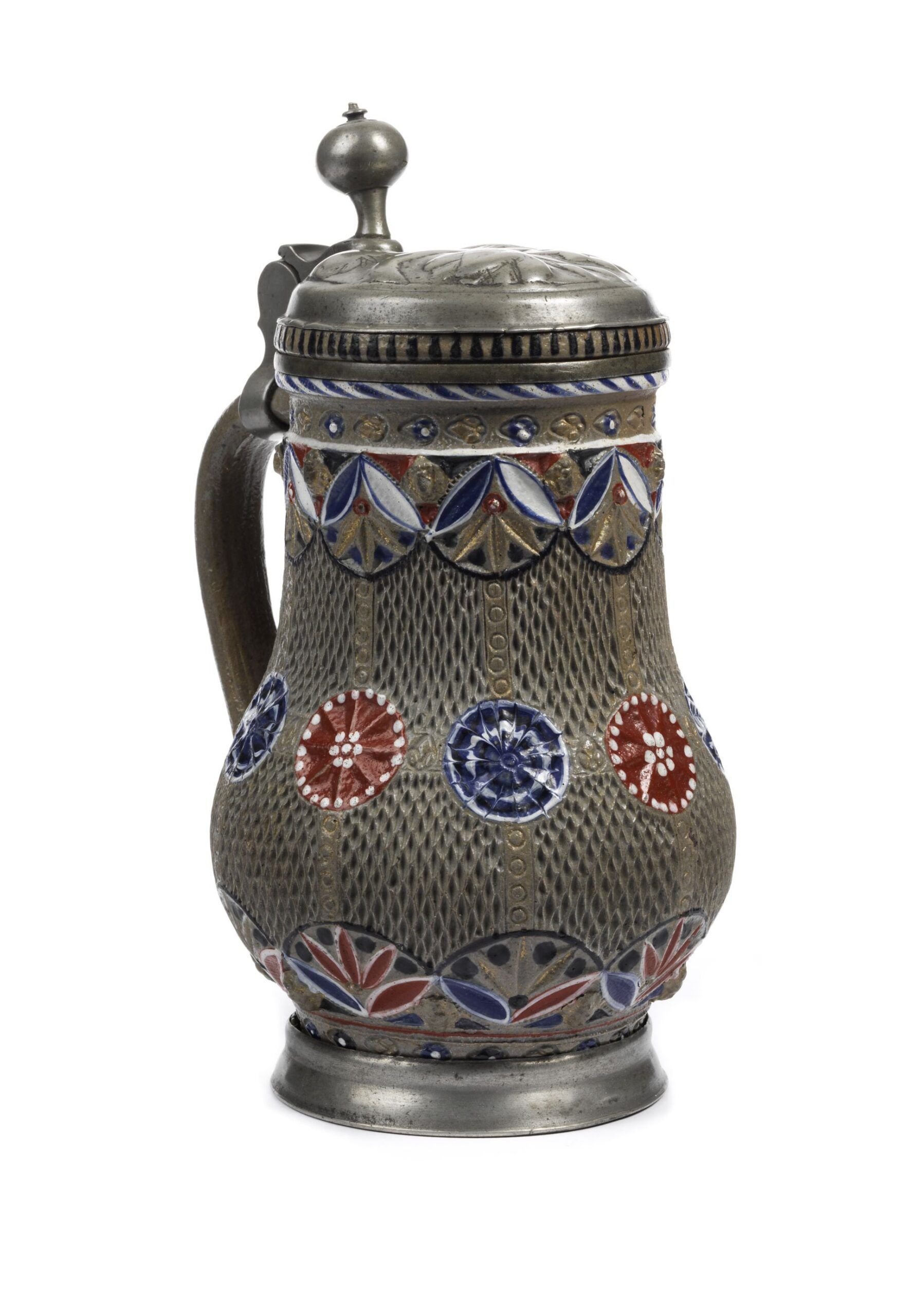 Freiberger-Steinzeugkrug-um-1670