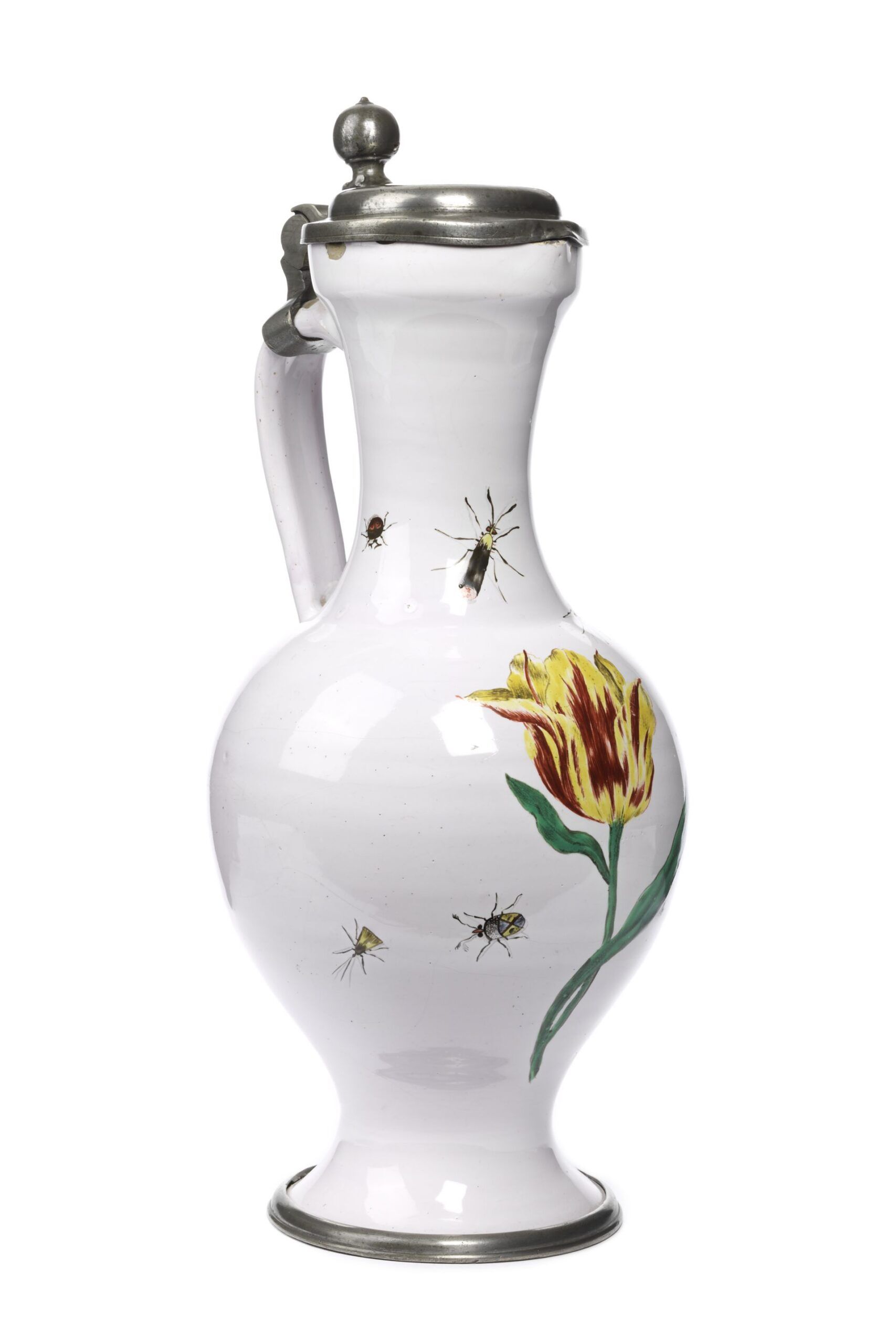 Kuenersberg-faience-jug-hausmaler-18th-century-