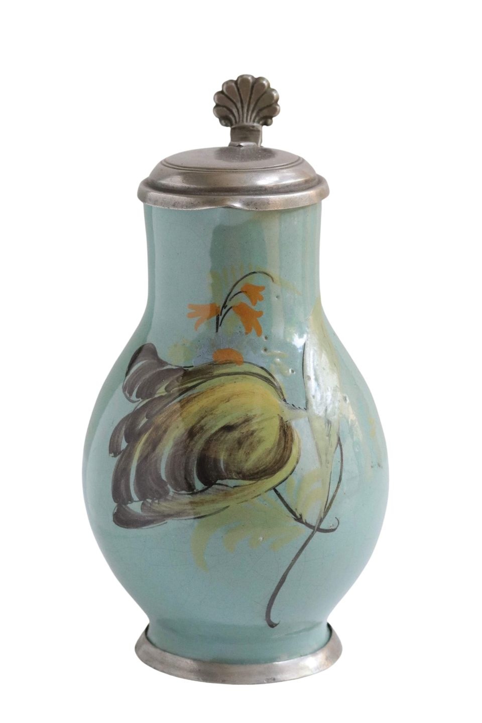 offenbach-faience-jug-18-th-flower