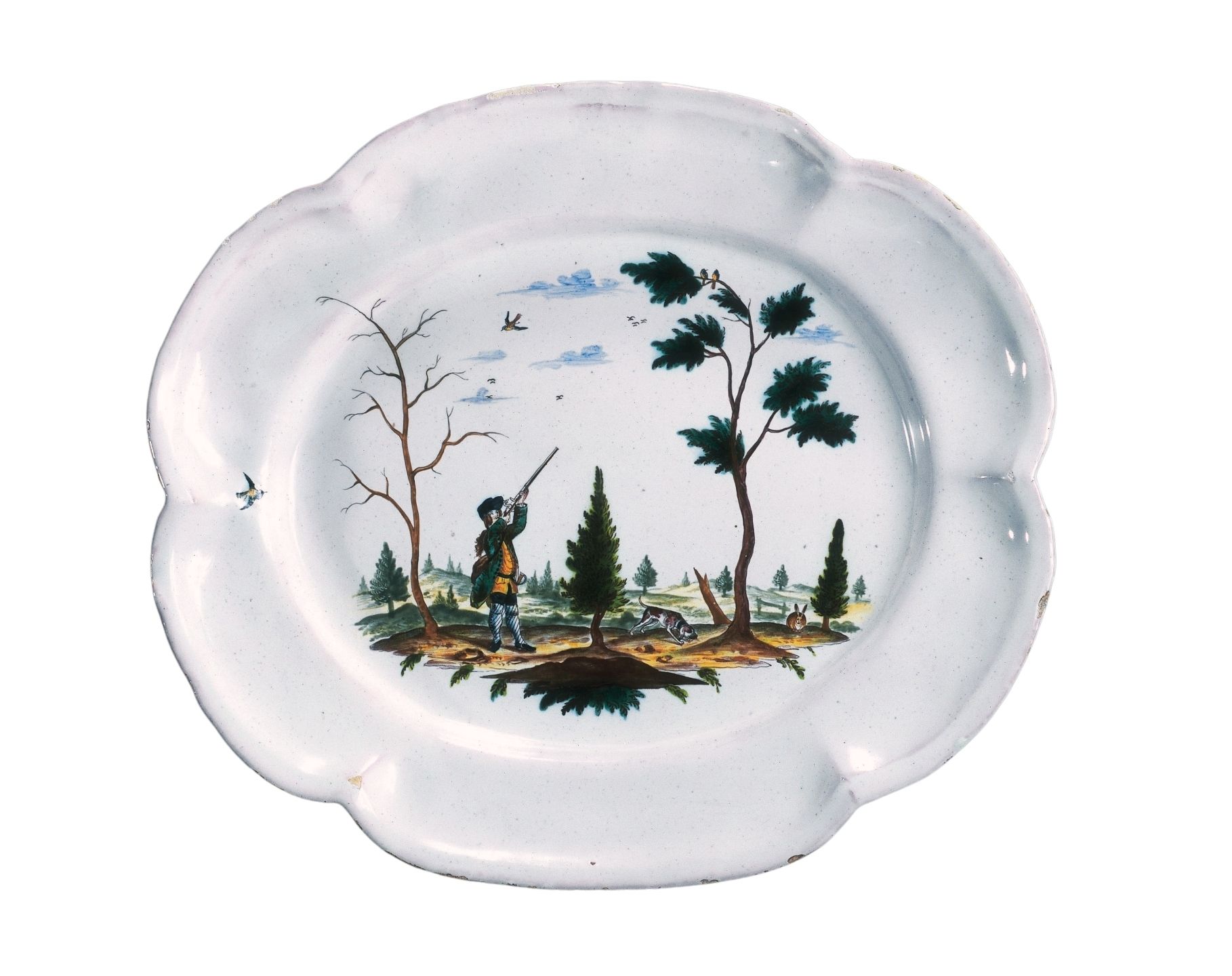 kuenersberg-faience-hunting-dish-18th-century