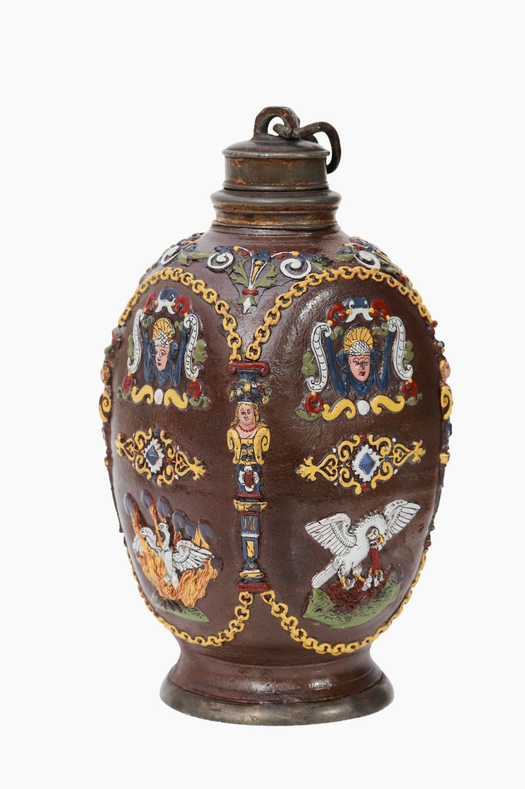 creussen-steinzeug-flasche-phoenix-um-1620