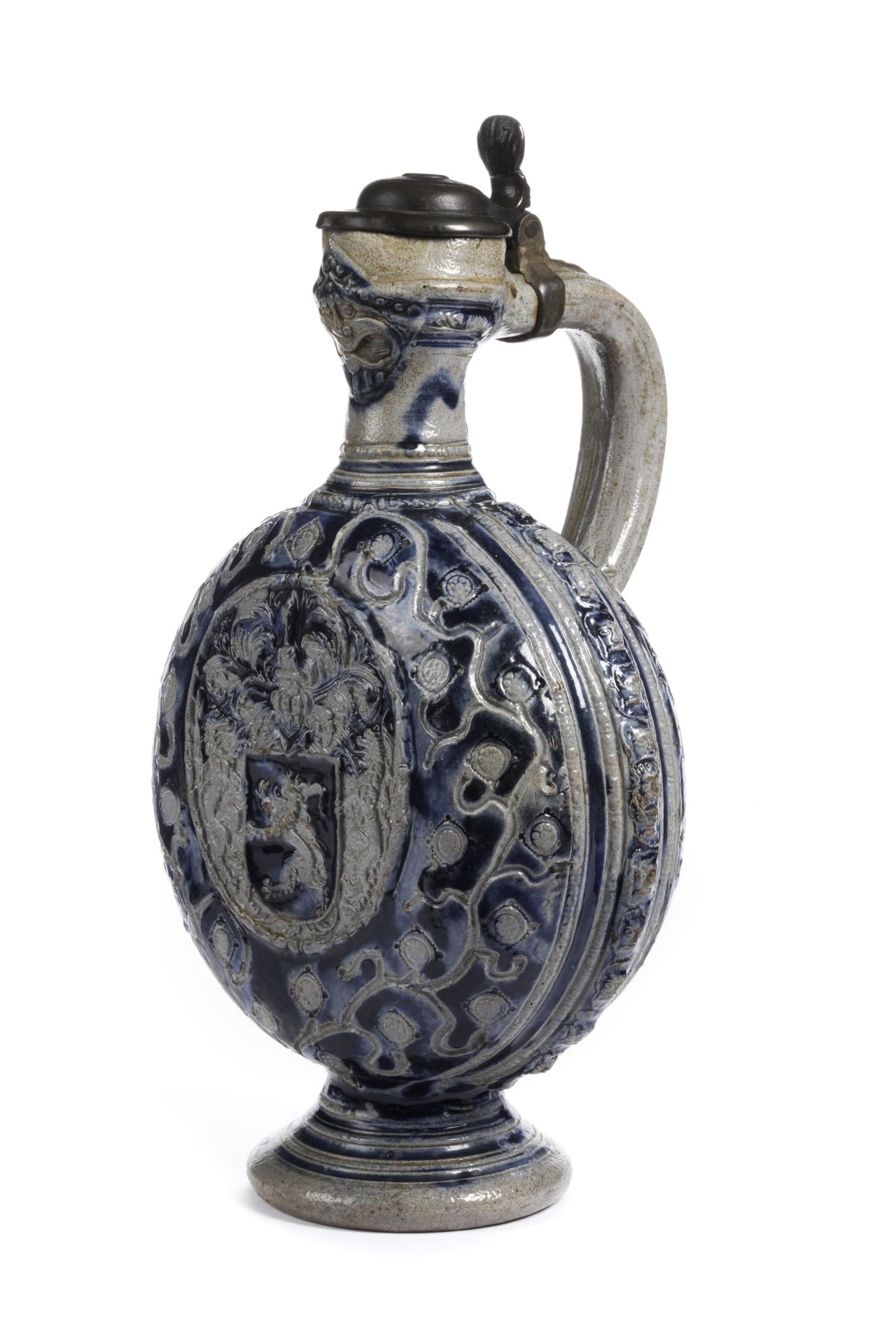 german-raeren-stoneware-jug-17th-century-mennicken