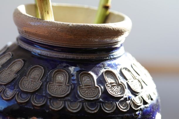 late 16th century-saltglazed-stoneware-apothecary-jar-Westerwald