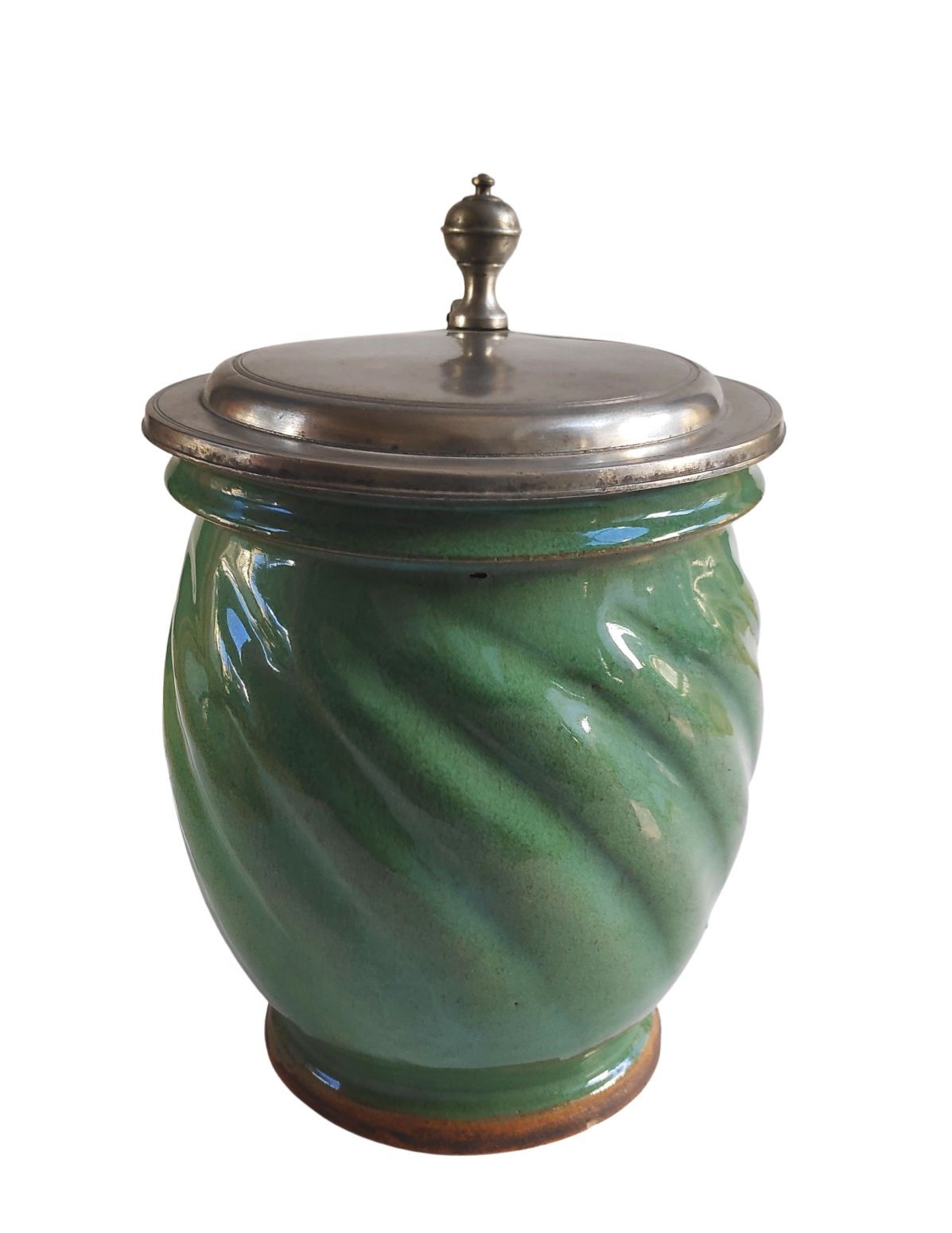 bavaria-earthenware-hafner-jug-green-18th-century