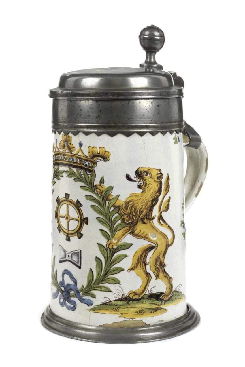 donauwoerth-faience-guild-tankard-miller-18th-century