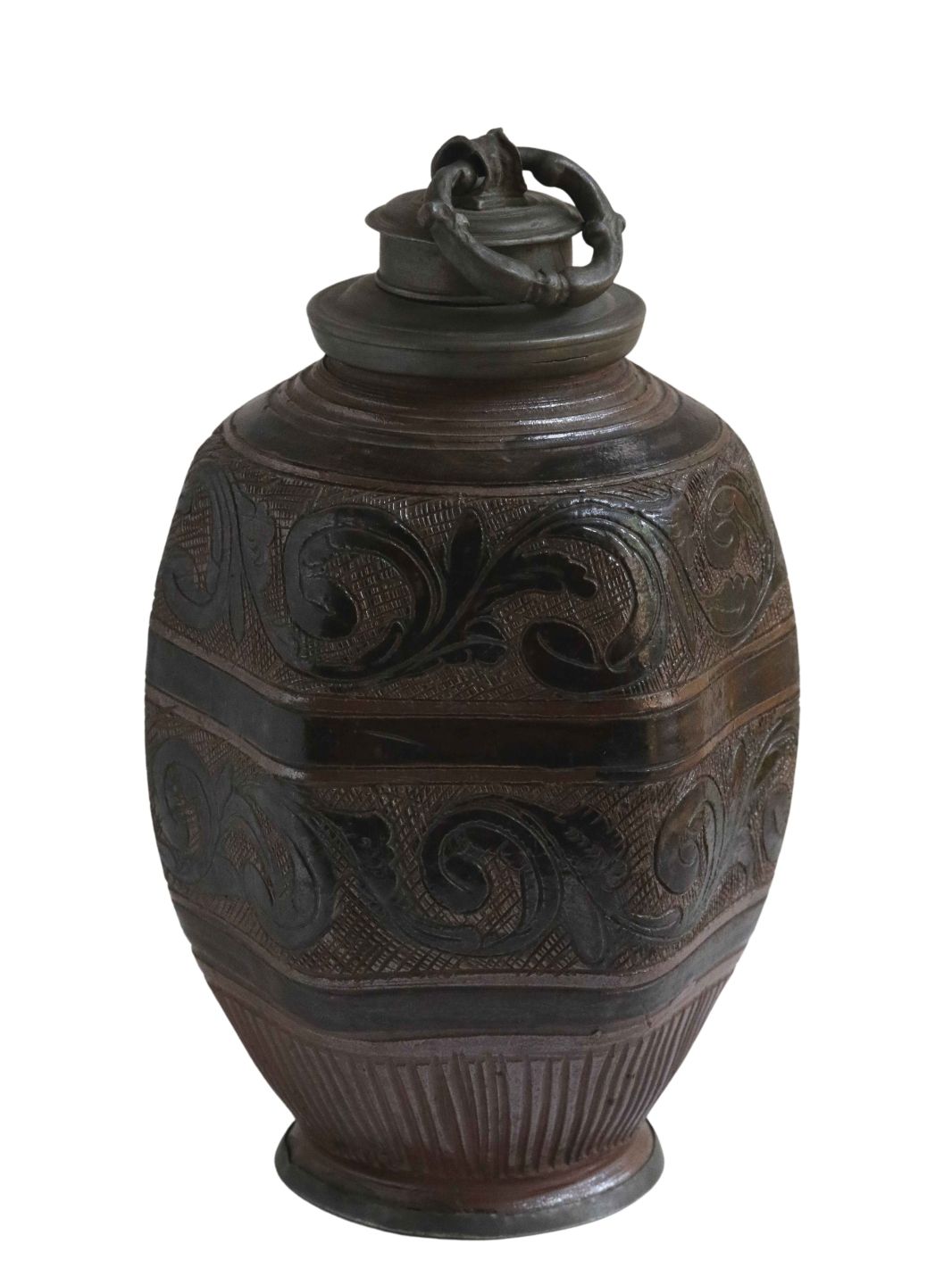 muskau-steinzeug-flasche-1700-blumen-ritzdekor