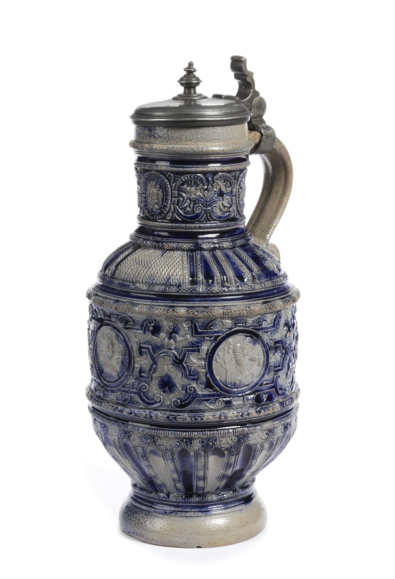 raeren-stoneware-frieze-jug-1590-emens