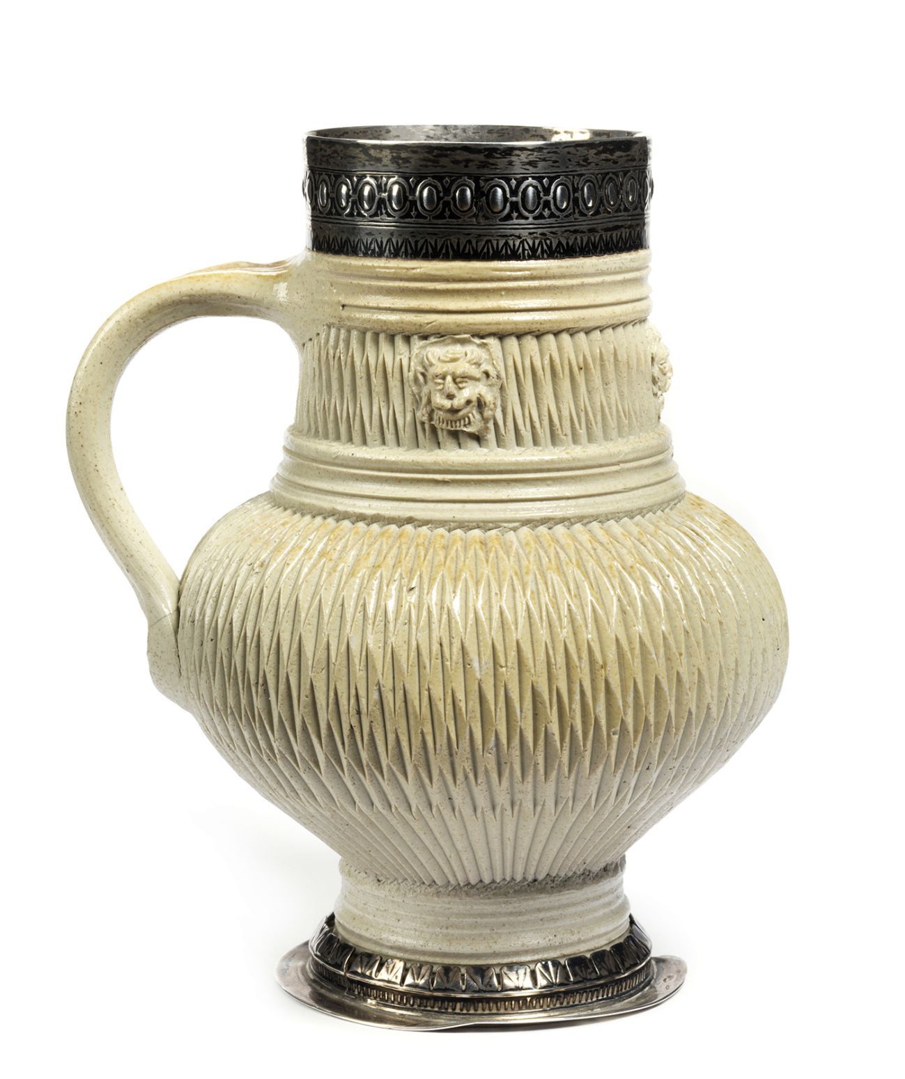 german-siegburg-stoneware-jug-16th-century