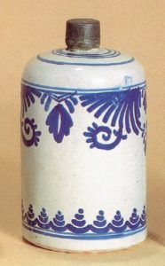 Fayence-Flasche-Fulda-ca. 1750