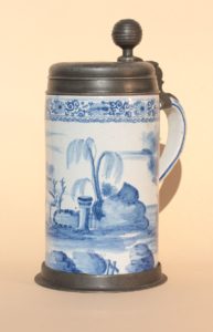 Dresden Faience Tankard ca. 1724