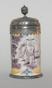 Nuemberg Faience Tankard ca. 1770