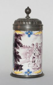 Nuemberg Faience Tankard ca. 1773