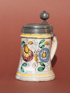 Winterthur Faience Tankard ca. 1680