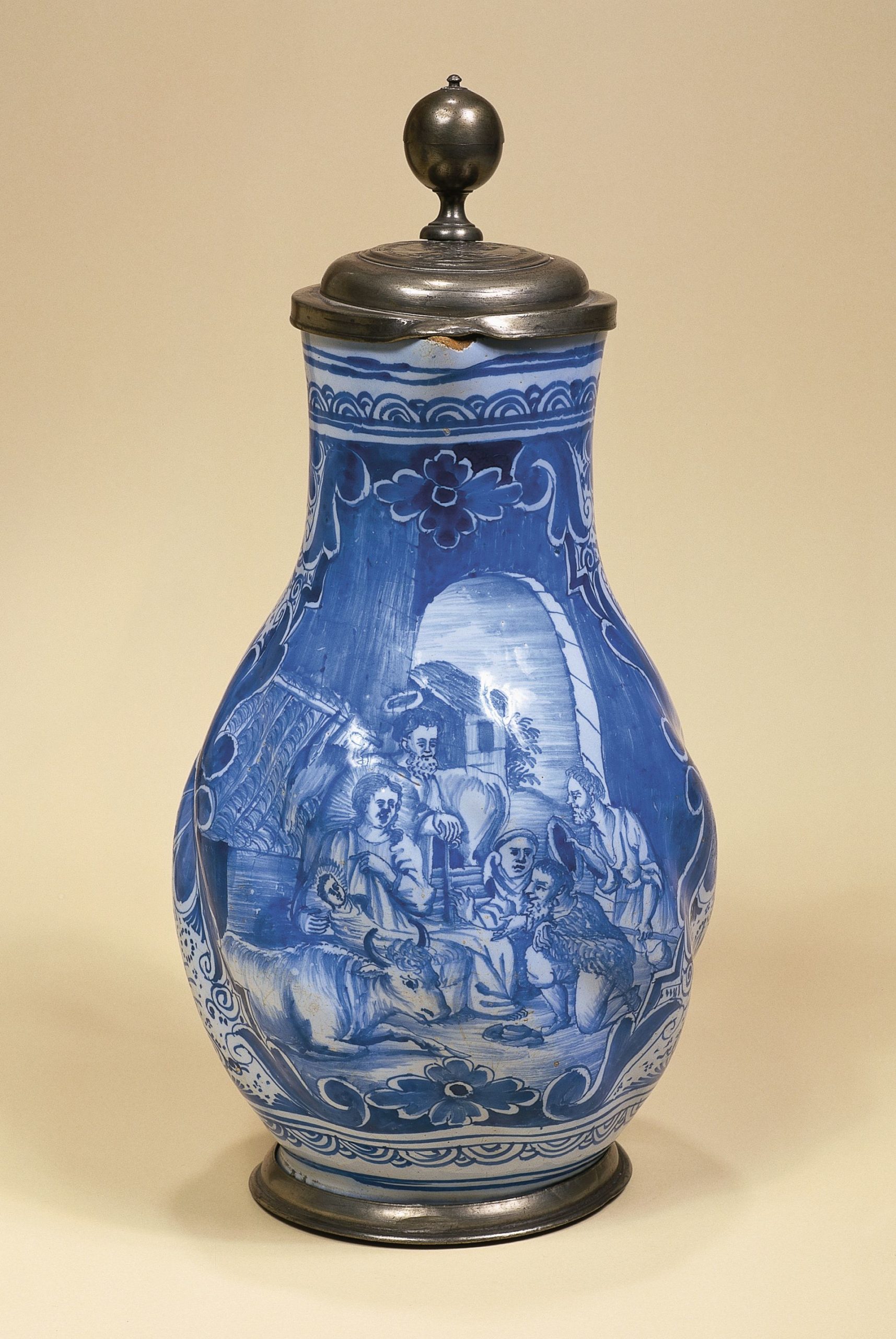 Anbetung Der Hirten N rnberger Fayence Krug Peter Vogt Fayence Und anbetung-der-hirten-n-rnberger-fayence-krug-peter-vogt-fayence-und