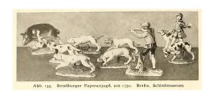 Abb. 159 Straßburger Fayencejagd um 1750 Schloßmuseum Berlin