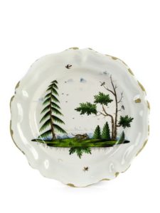 18th century Kunersberg faience hunting charger