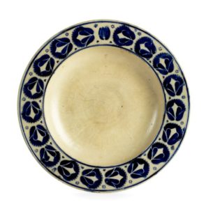 18th century Westerwald Saltglazed Stoneware Charger