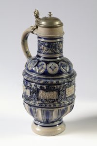 17thcentury-stoneware-westerwald-frieze-jug-ca. 1600
