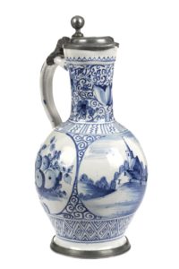 17th century works of art Frankfurt Faience Jug