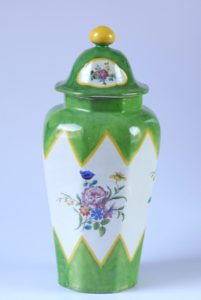 Röstrand Faience Vase Stockholm Mark 18th century