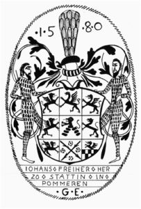 Wappen Johann Herzog Stettin Pommern