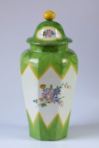 Röstrand Faience Vase Stockholm Mark 18th century