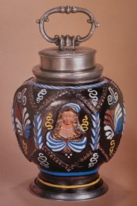 Dippoldiswalde-Annaberg-Flasche-Marienberger-Zinn-um-1670