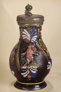 Dippoldiswalde-Annaberg-Stoneware-Jug-with-Venus-ca.-1690