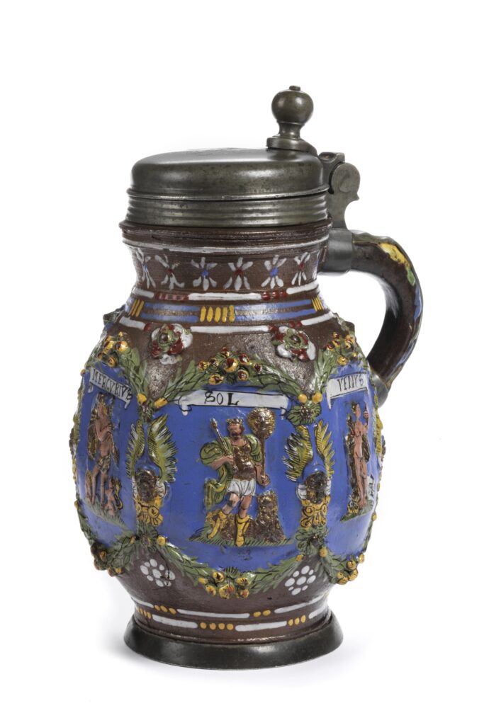 creussen-stoneware-jug-planets-1657-dated
