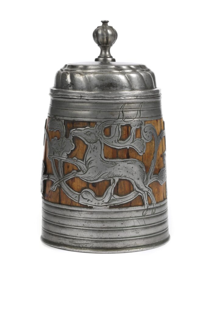 Kulmbach-Daubenkrug-Jagd-Hirsch-um-1730